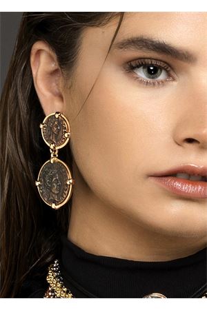 pendant earrings with coins Angela Puttini Gioielli | OR516-NBBRUNITO